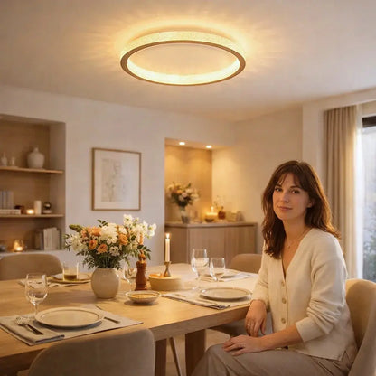 Led Plafond - Halo Solaire Luxueux | Calyra -  |   Delvanie