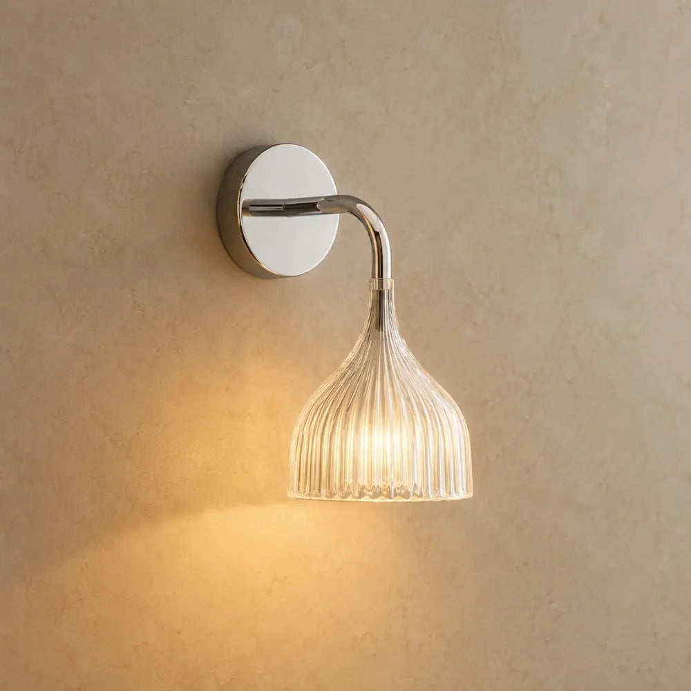 Lumière Applique Murale - Voile Crème Italien | Crémya -  Applique murale Delvanie