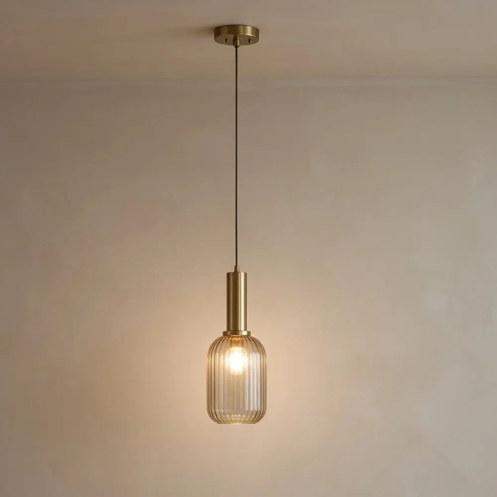 Luminaire Suspension Verre - Coloré Ondes Rétro | Chroméa -  |   Delvanie