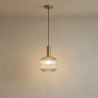 Luminaire Suspension Verre - Coloré Ondes Rétro | Chroméa -  |   Delvanie