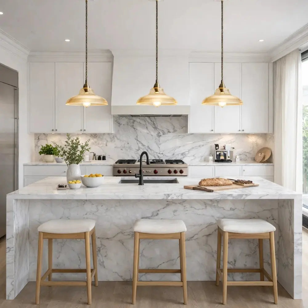 Luminaire Suspension en Verre Transparent - Halo Cristal Vintage | Clarysta -  |   Delvanie