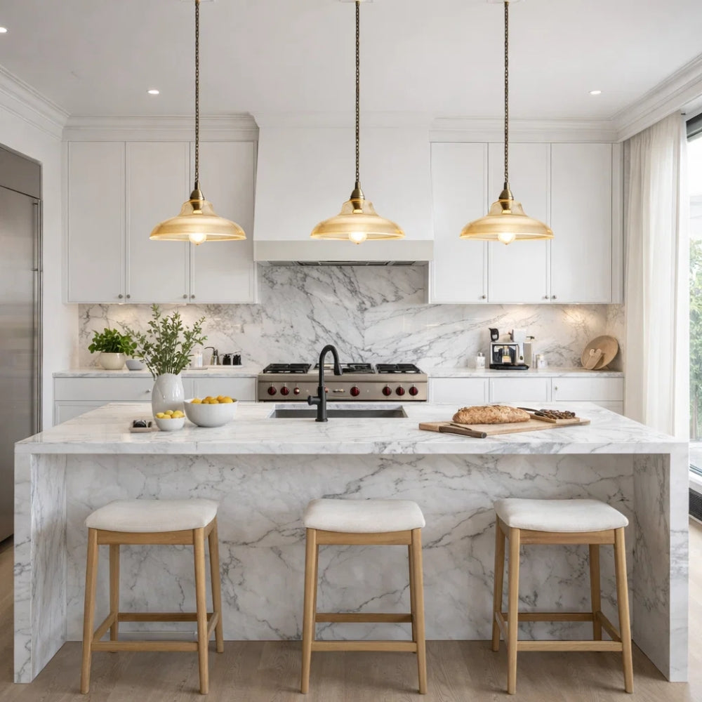 Luminaire Suspension en Verre Transparent - Halo Cristal Vintage | Clarysta -  |   Delvanie