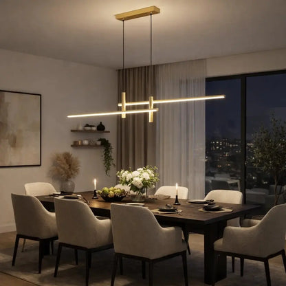 Luminaire pour salle à manger - Halo Suspendu Chic | Selvoria -  |   Delvanie