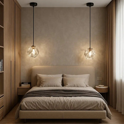 Suspension Luminaire Design - Halo Acrylique Raffiné | Luméor -  |   Delvanie