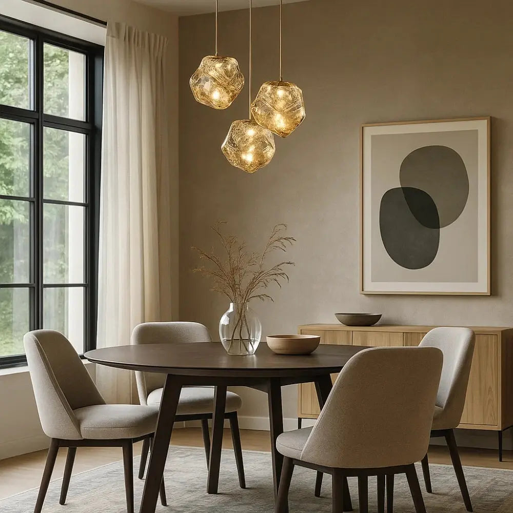 Suspension Luminaire Design - Halo Acrylique Raffiné | Luméor -  |   Delvanie