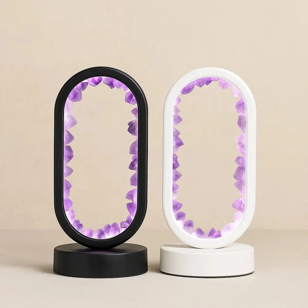 Lampe Cristal - Sérénité Améthyste | Auralight -  |   Delvanie