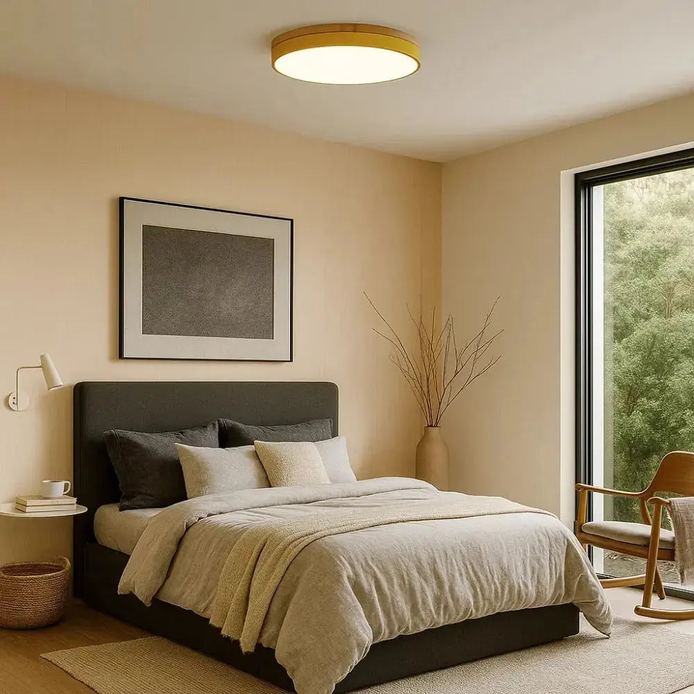 Plafonnier LED - Halo Naturel | Solvyn -  |   Delvanie