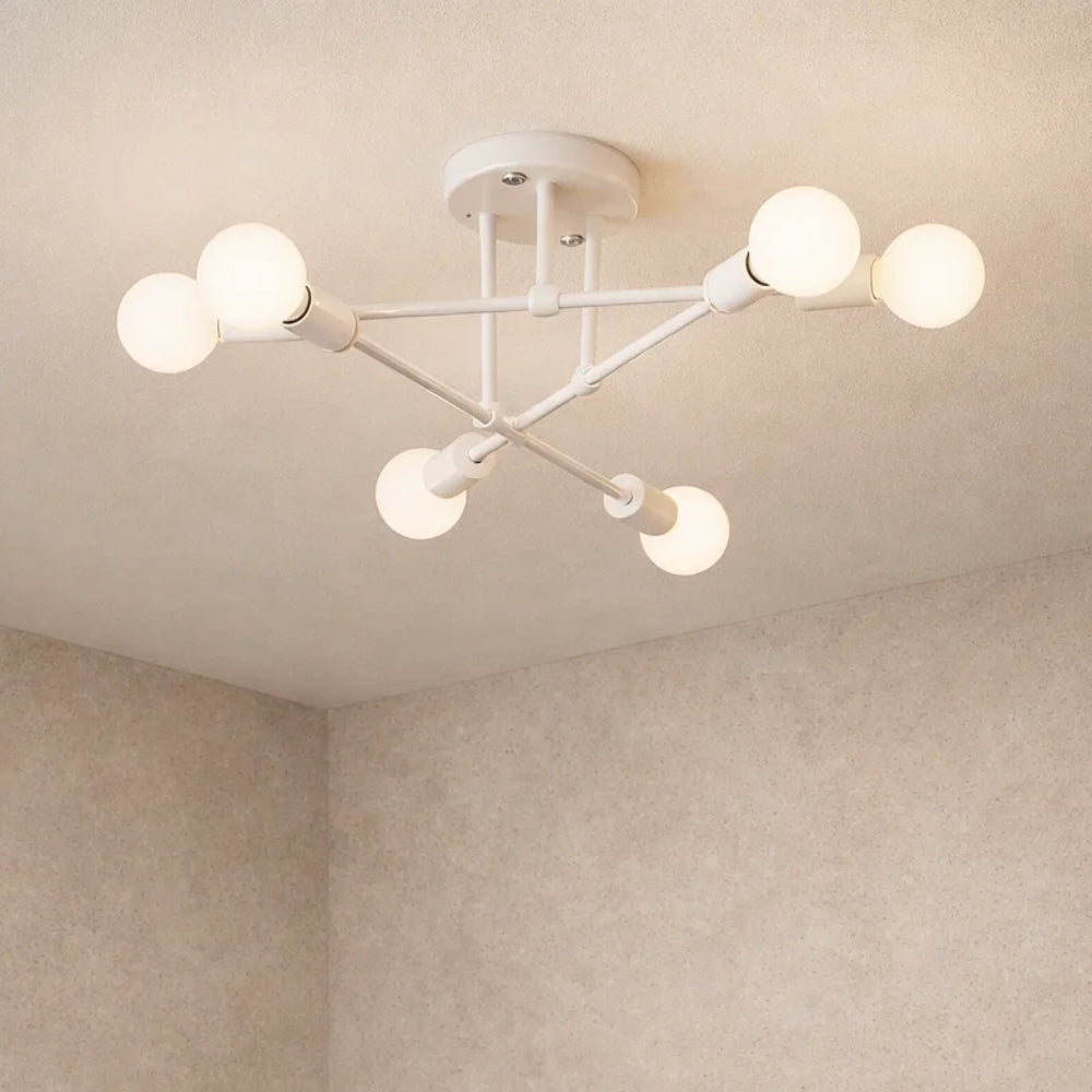 Plafonnier Led Moderne - Cercle Métal Contemporain | Lumaeris -  |   Delvanie