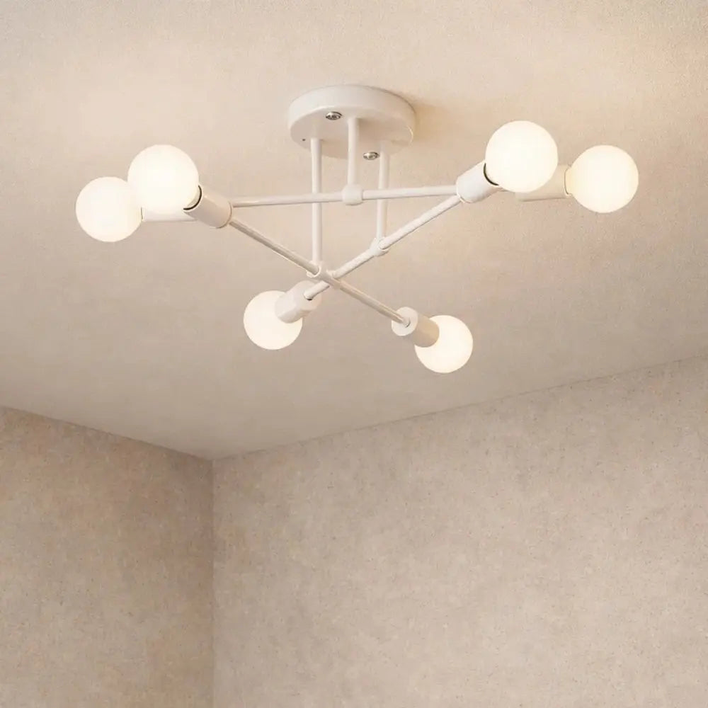 Plafonnier Led Moderne - Cercle Métal Contemporain | Lumaeris -  |   Delvanie