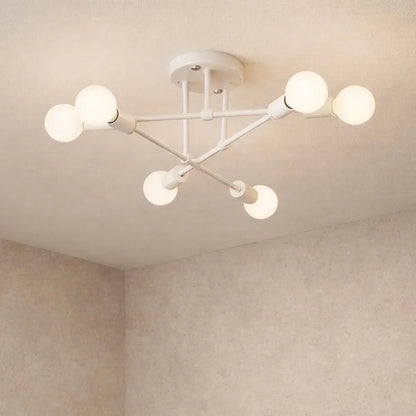 Plafonnier Led Moderne - Cercle Métal Contemporain | Lumaeris -  |   Delvanie