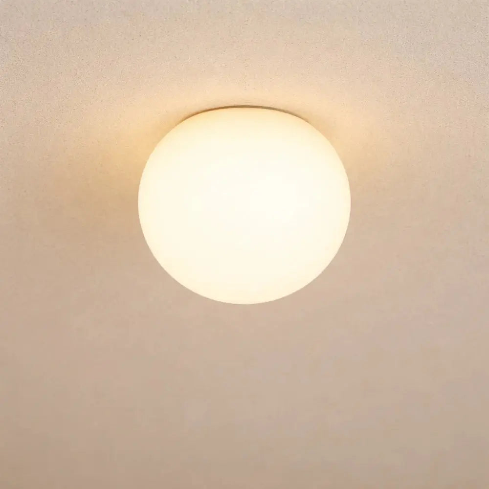 Plafonnier Led Rond - Opalin Pureté Sereine | Opaluna -  |   Delvanie