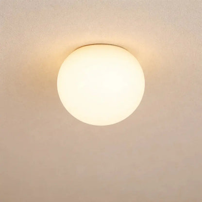 Plafonnier Led Rond - Opalin Pureté Sereine | Opaluna -  |   Delvanie