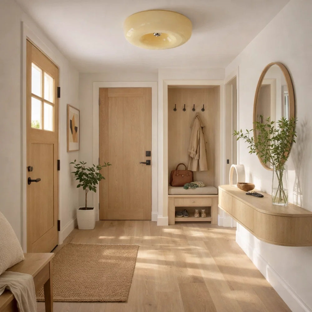 Plafonnier Led Salon - Nuage Sculptural Japandi | Naelora -  |   Delvanie