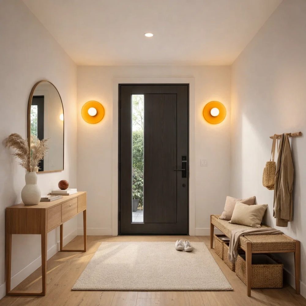 Plafonnier Luminaire Led - Halo Solaire Contemporain | Heliora -  |   Delvanie