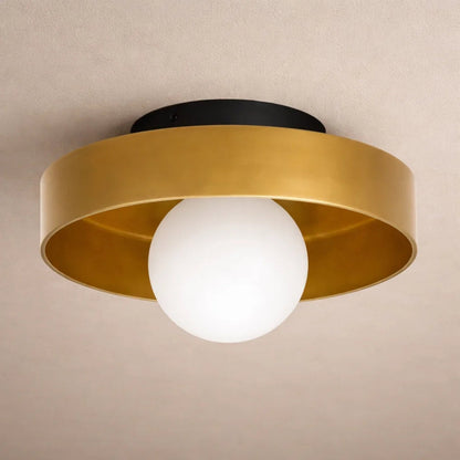 Plafonnier Luminaire Led - Halo Solaire Contemporain | Heliora -  |   Delvanie