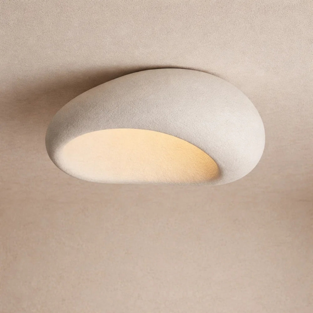 Plafonnier à led - Épure Wabi-Sabi | Miyoka -  |   Delvanie