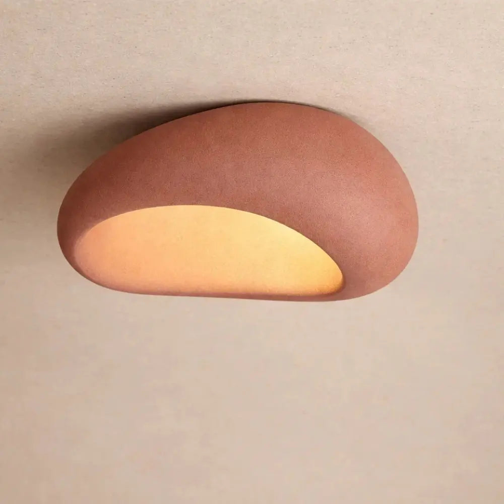 Plafonnier à led - Épure Wabi-Sabi | Miyoka -  |   Delvanie