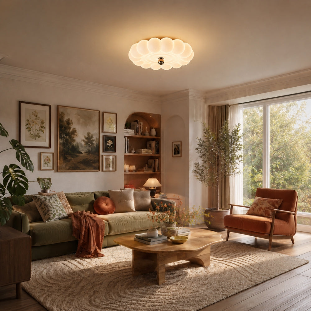 Plafonnier Chambre - Bulles Nuage Romantique | Allora