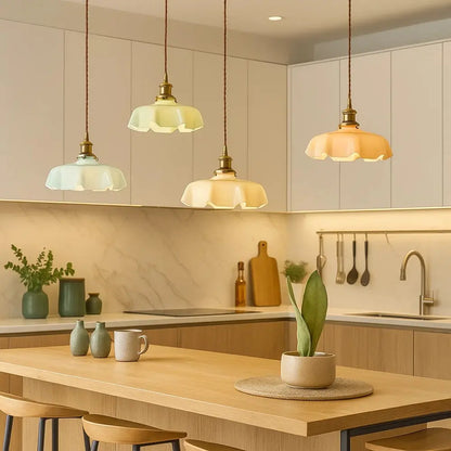 Suspension Laiton - Éclat Rétro | Aurum -  |   Delvanie