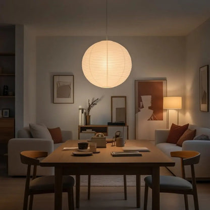 Suspension Luminaire Boule - Design Japandi | Kairo -  |   Delvanie