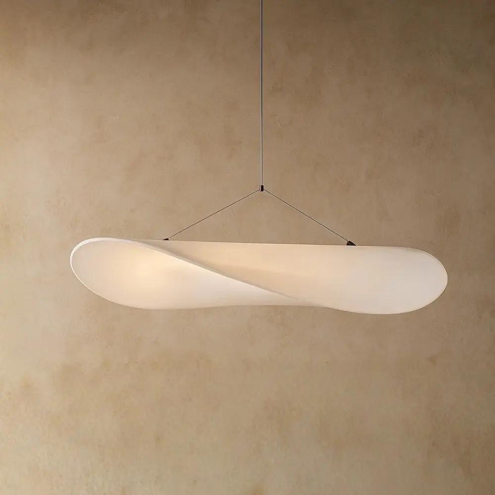 Suspension Luminaire Japandi - Sérénité Éclipsée | Luminis - ∅ 80cm |   Delvanie