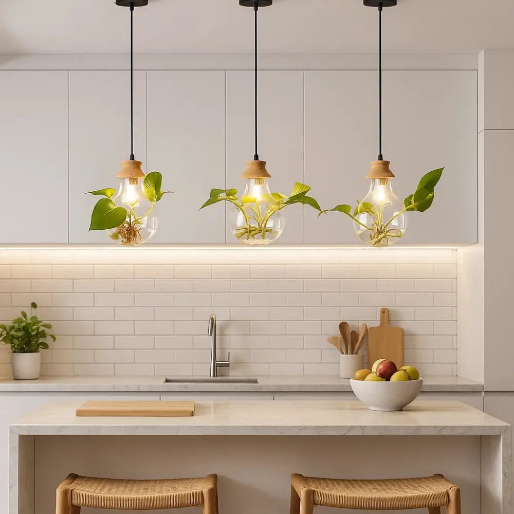 Suspension Luminaire Lampe - Flore Éclairée | Botanica -  |   Delvanie