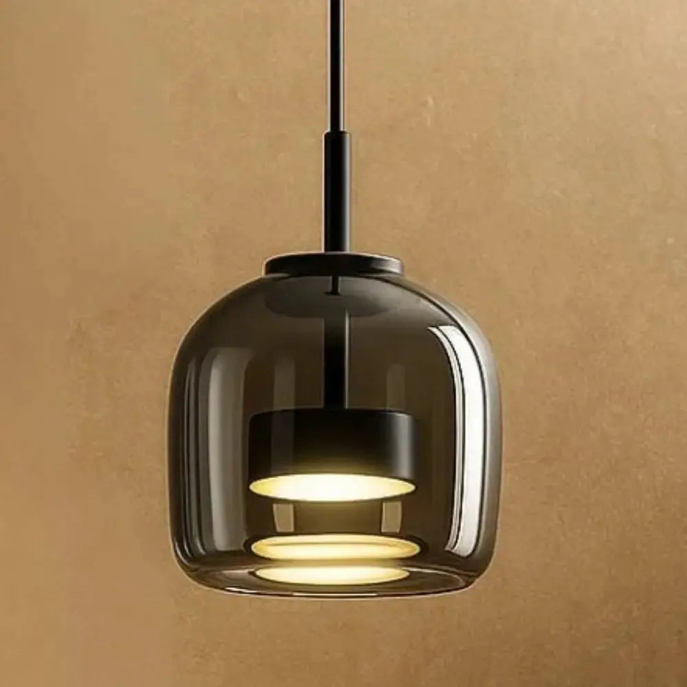 Suspension Luminaire Verre - Éclat Raffiné | Ombrelle -  |   Delvanie
