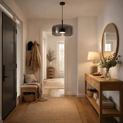 Suspension Luminaire Verre - Éclat Raffiné | Ombrelle -  |   Delvanie