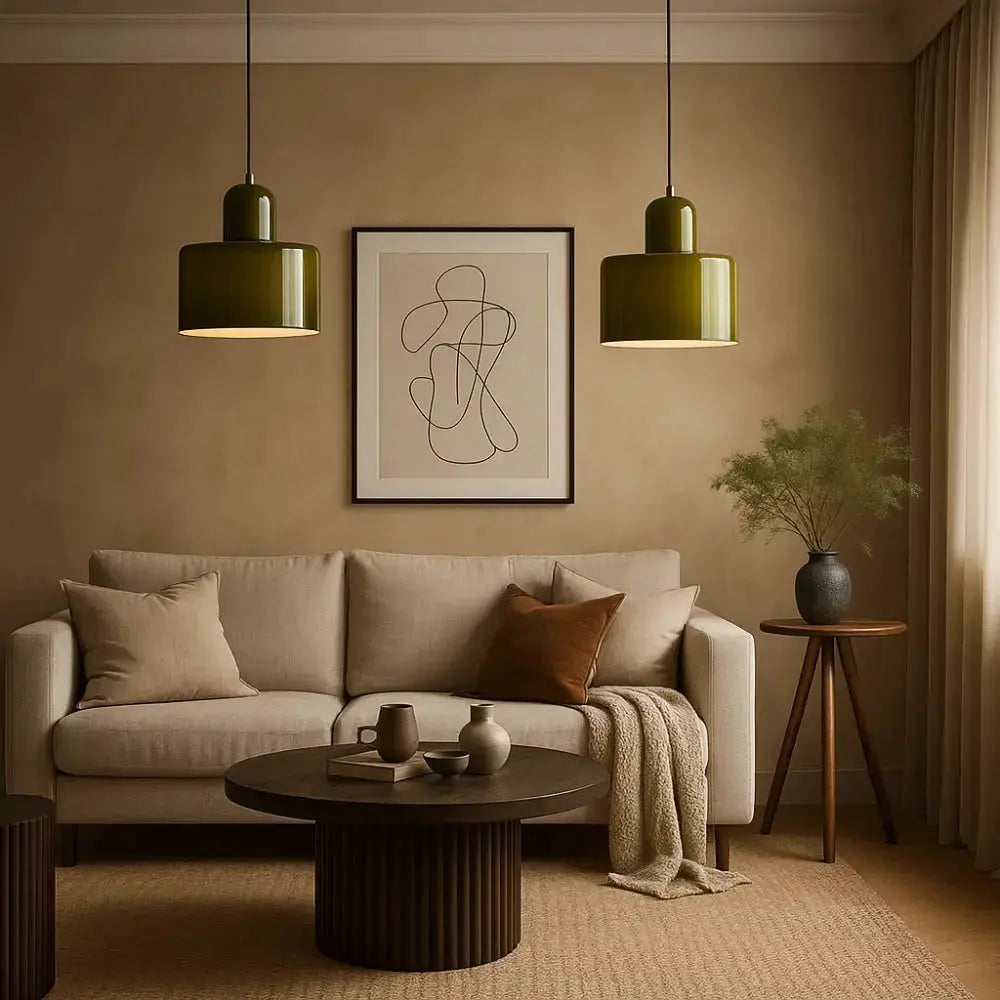 Suspension Luminaire en Verre | GlassAura -  |   Delvanie