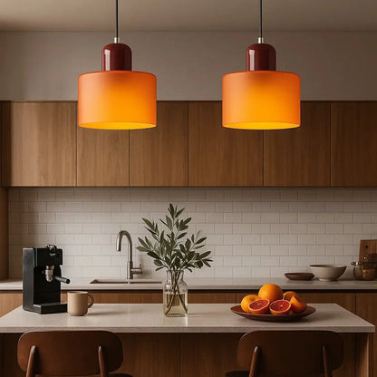 Suspension Luminaire en Verre - Élégance Contemporaine | GlassAura -  |   Delvanie