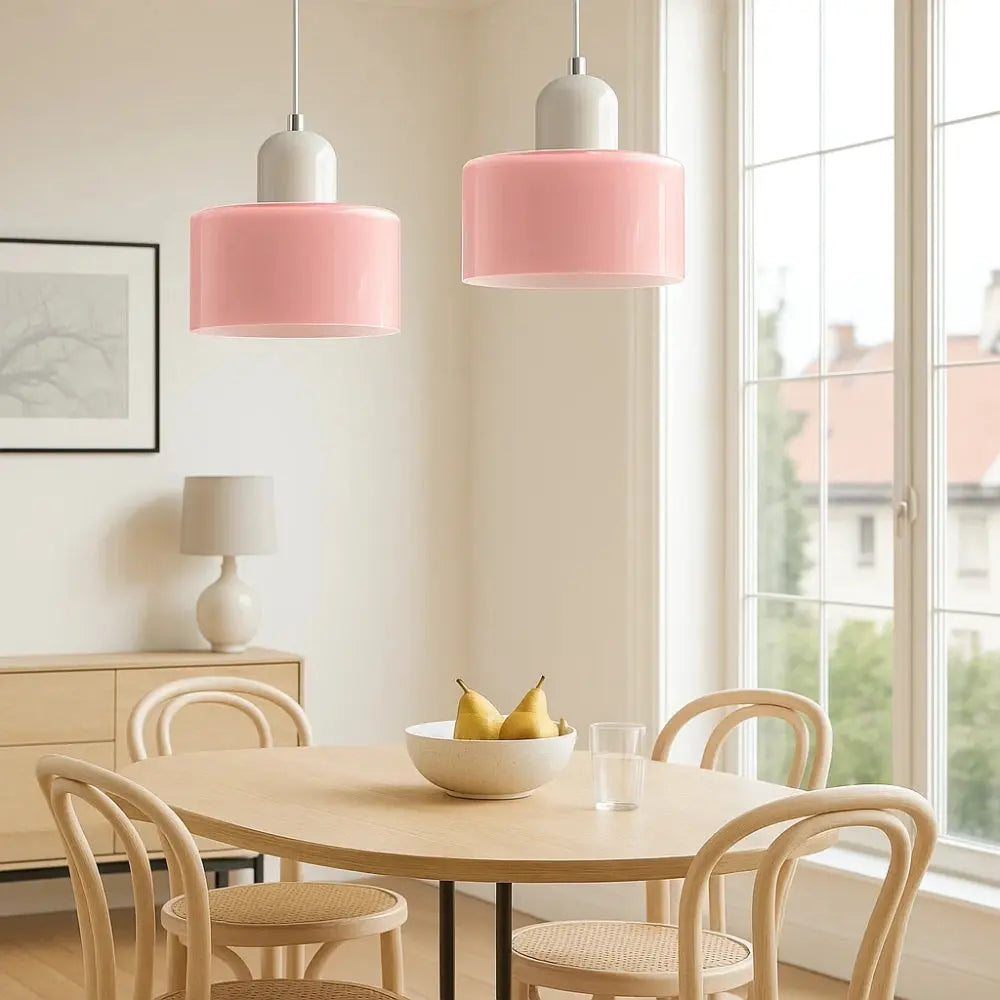 Suspension Luminaire en Verre - Élégance Contemporaine | GlassAura -  |   Delvanie