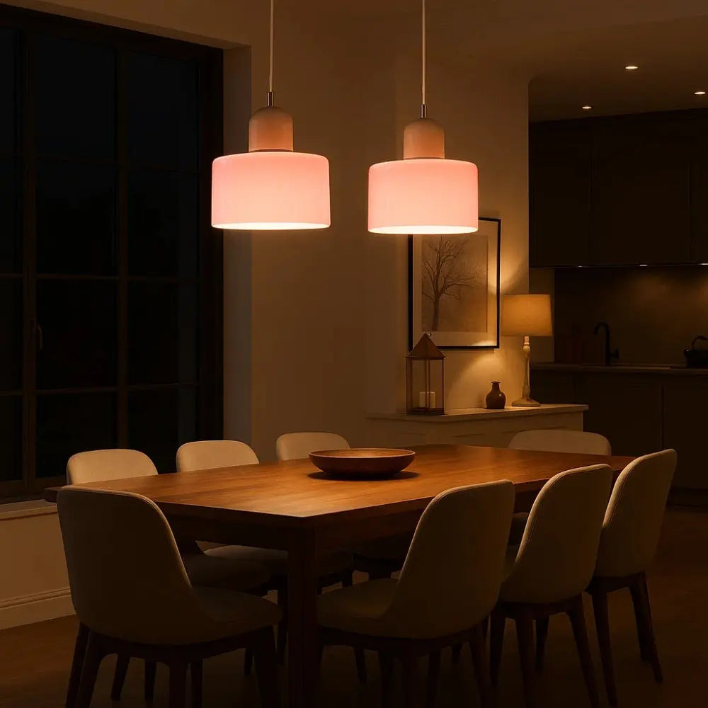 Suspension Luminaire en Verre - Élégance Contemporaine | GlassAura -  |   Delvanie