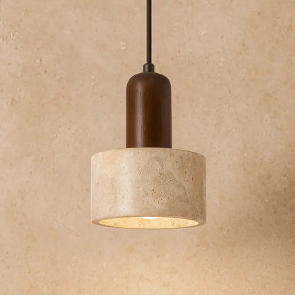 Suspension travertin - Élégance Minérale | Taverneïa -  |   Delvanie