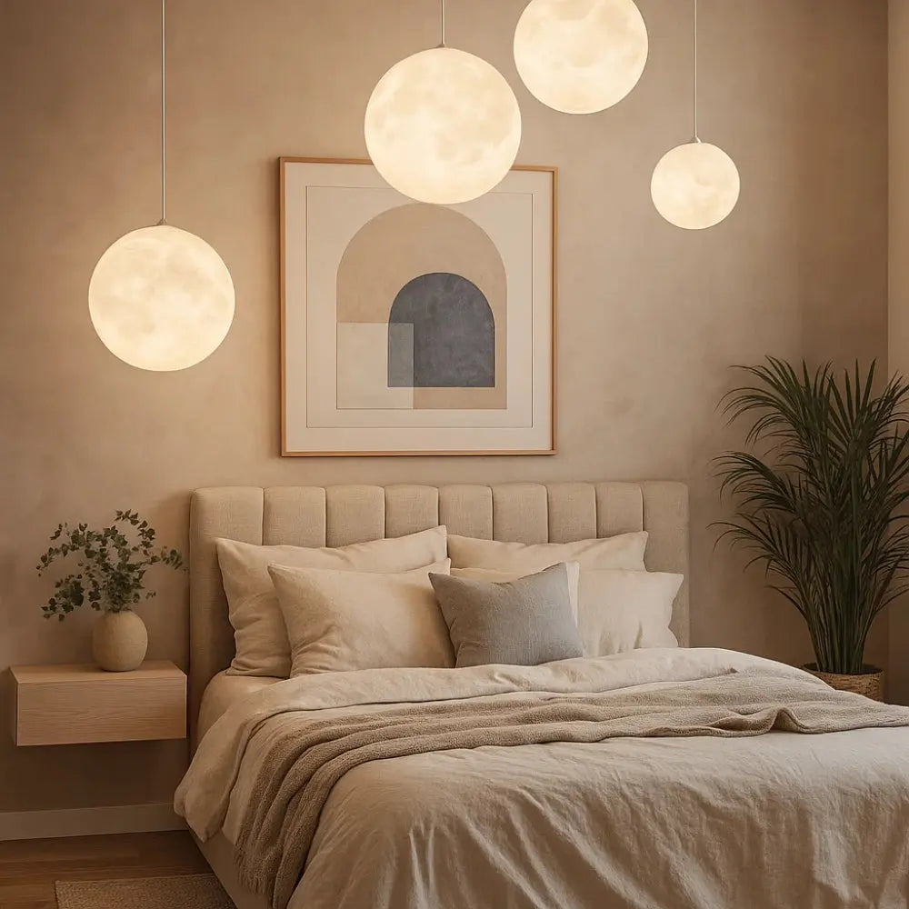 Suspension Luminaire Boule - Pleine Lune | Celestia -  |   Delvanie