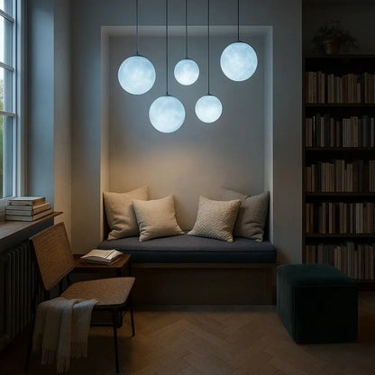 Suspension Luminaire Boule - Pleine Lune | Celestia -  |   Delvanie