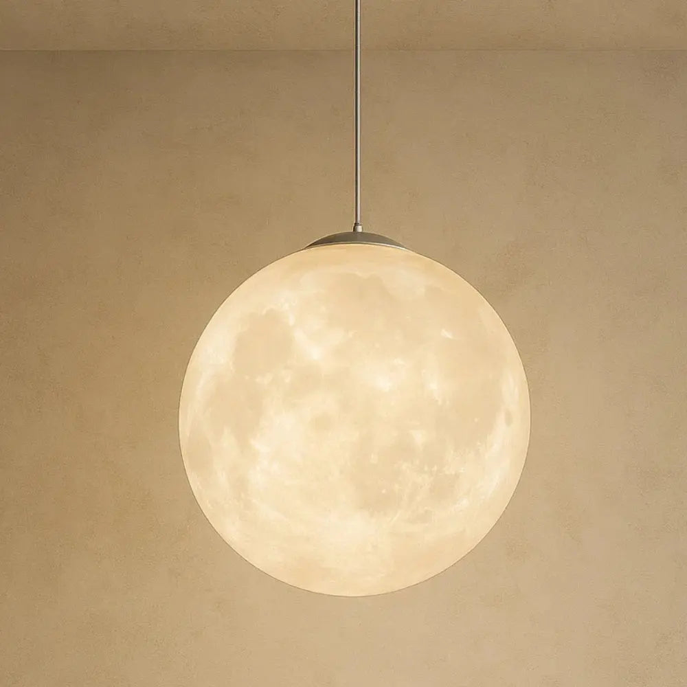 Suspension Luminaire Boule - Pleine Lune | Celestia - Ø 30cm |   Delvanie