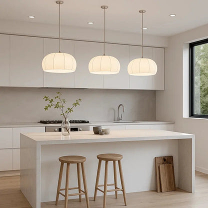 Luminaire Suspension Blanc - Tressage Bohème Lumineux | Albéora -  |   Delvanie