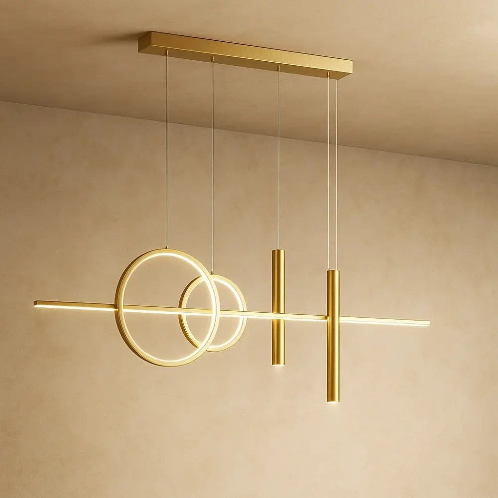 Manger Suspension Luminaire - Ligne Lumineuse Épurée | Lumysse - Type C | 100 cm / 3 Couleurs Sans télécommande / O |   Delvanie