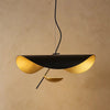 Luminaire Moderne Suspension - Ligne Polie Minimaliste | Claréon - 60cm |   Delvanie