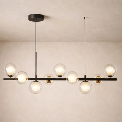 Hanglamp Eetkamer - Elegante Lineaire Halo | Aurelyn