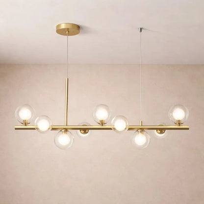 Hanglamp Eetkamer - Elegante Lineaire Halo | Aurelyn