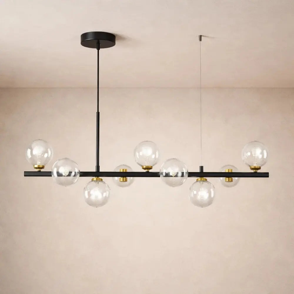 Hanglamp Eetkamer - Elegante Lineaire Halo | Aurelyn