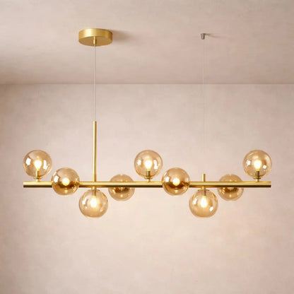 Hanglamp Eetkamer - Elegante Lineaire Halo | Aurelyn