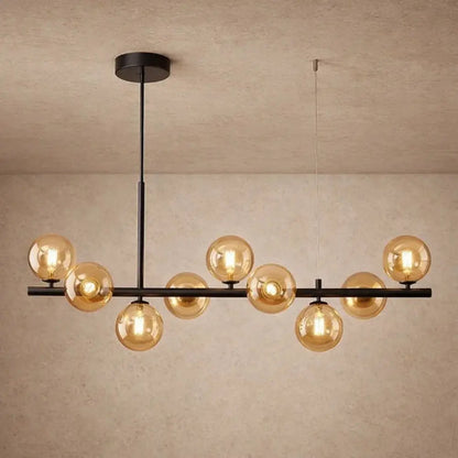 Hanglamp Eetkamer - Elegante Lineaire Halo | Aurelyn