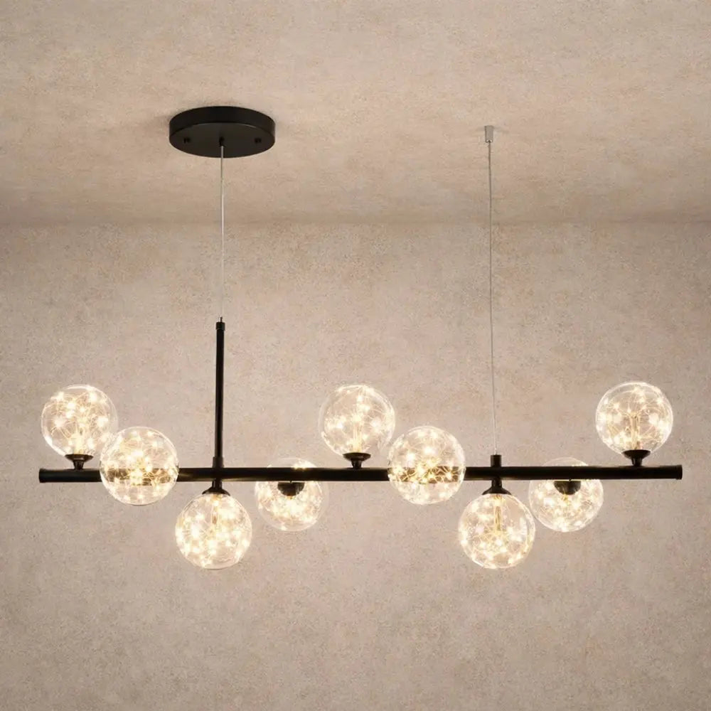 Hanglamp Eetkamer - Elegante Lineaire Halo | Aurelyn