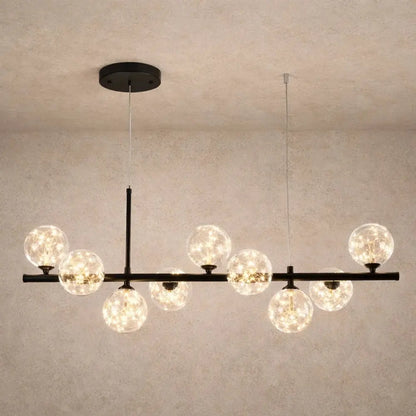 Hanglamp Eetkamer - Elegante Lineaire Halo | Aurelyn