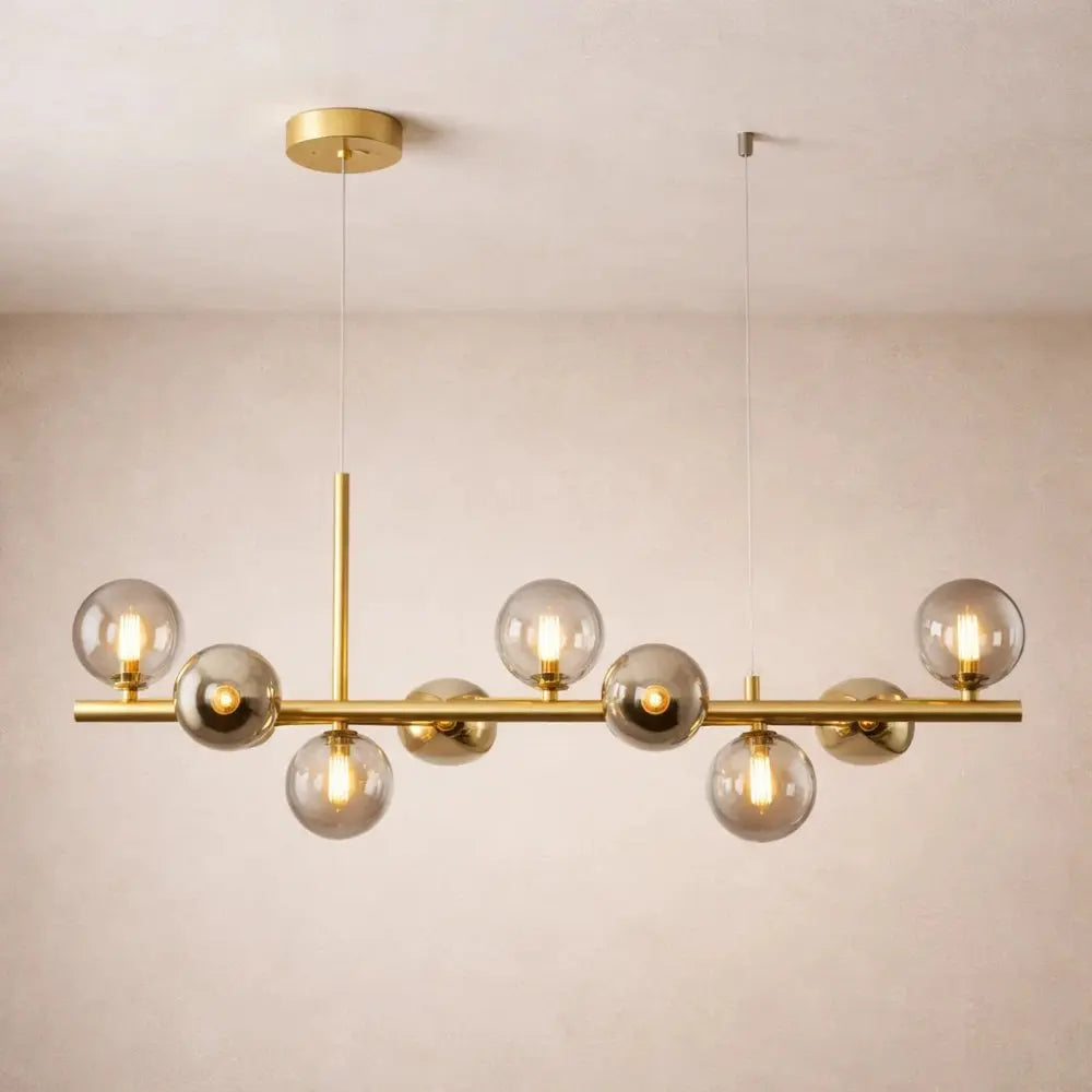 Hanglamp Eetkamer - Elegante Lineaire Halo | Aurelyn