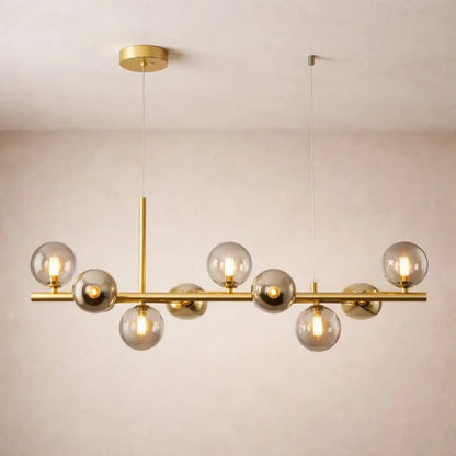 Hanglamp Eetkamer - Elegante Lineaire Halo | Aurelyn