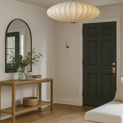 Suspension Luminaire Design - Voile De Soie Japandi | Solyori -  |   Delvanie