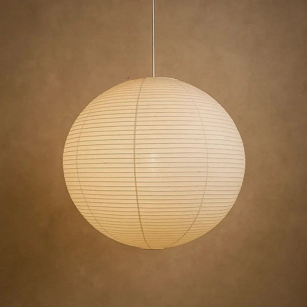 Suspension Luminaire Boule - Design Japandi | Kairo - 30cm |   Delvanie